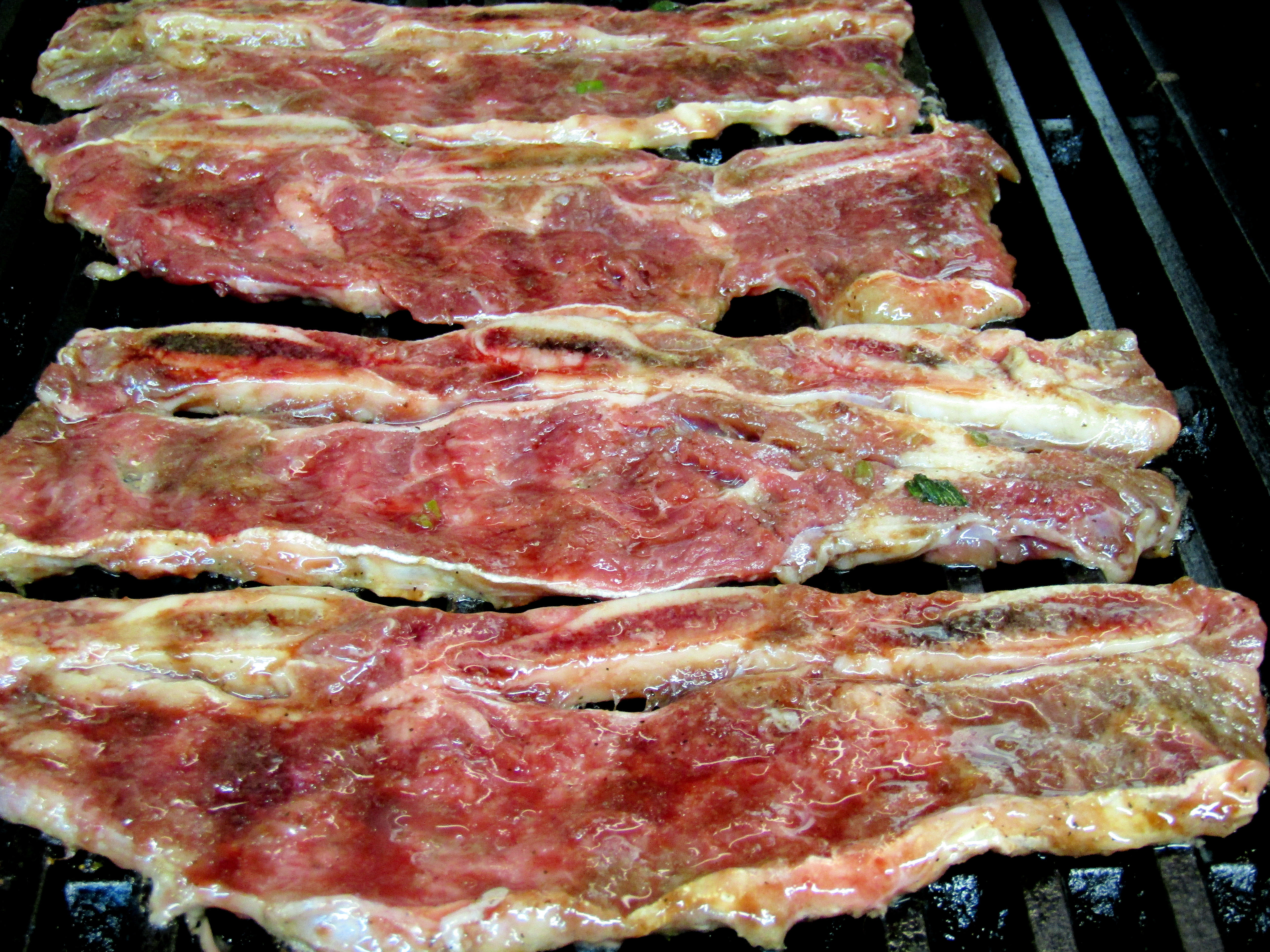 LA Galbi on the Grill