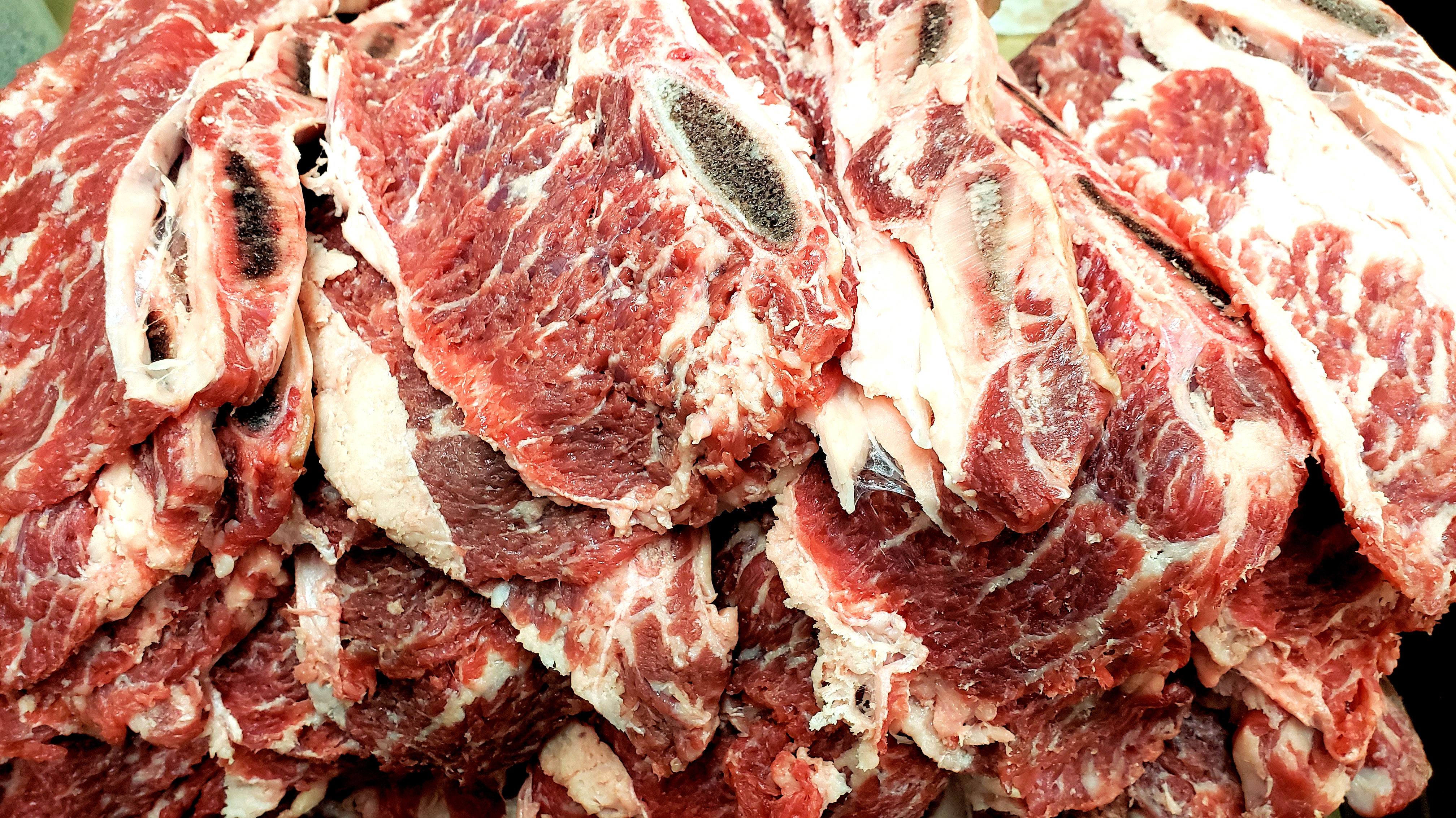 Hammer tenderized galbi