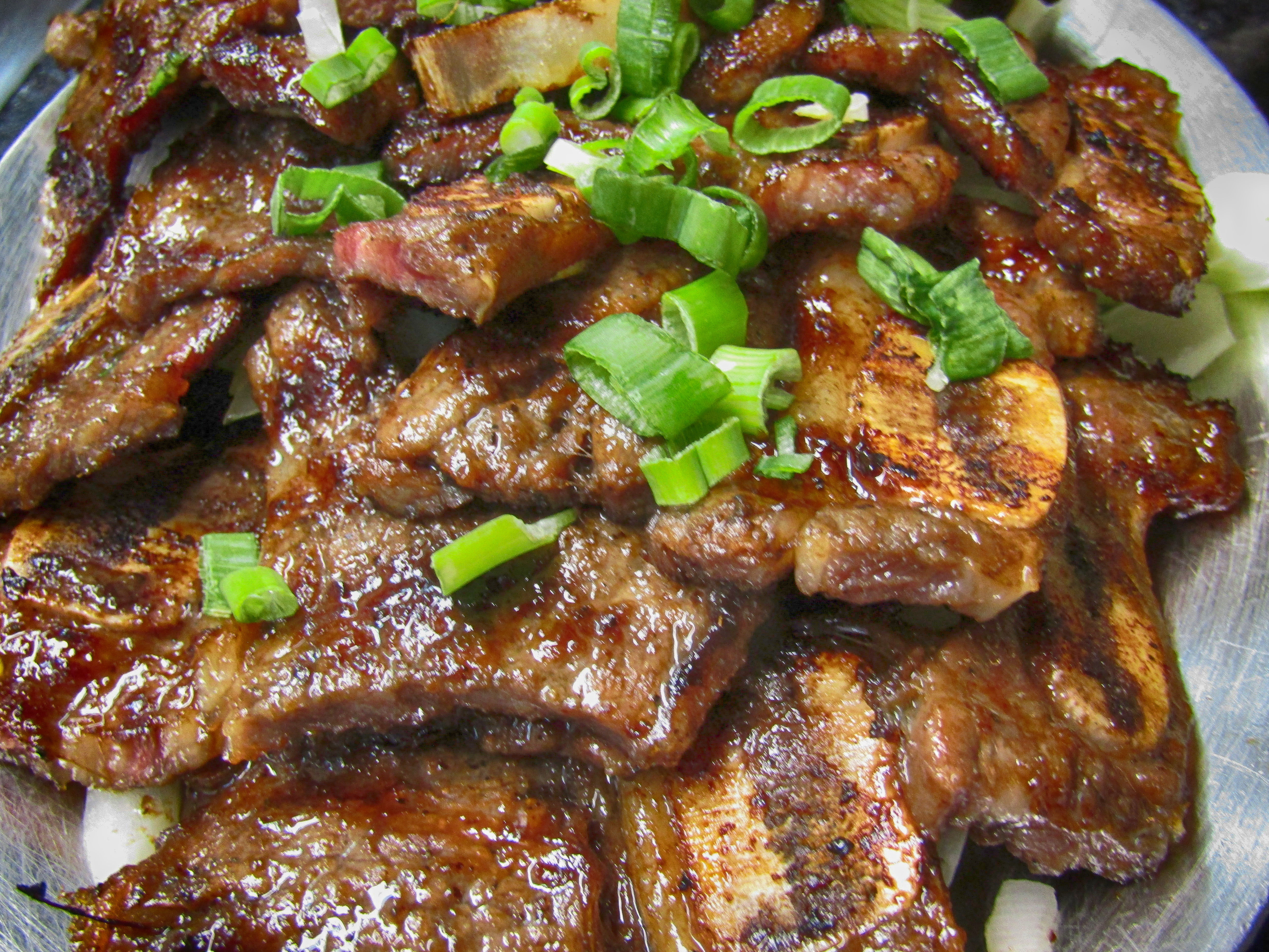 grilled LA galbi
