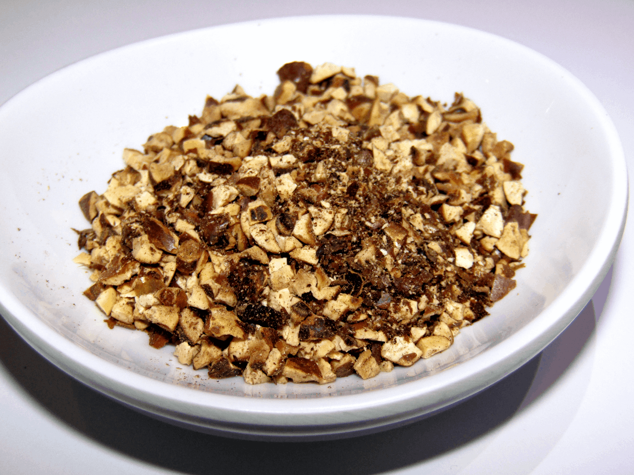 cracked corn for "tea"